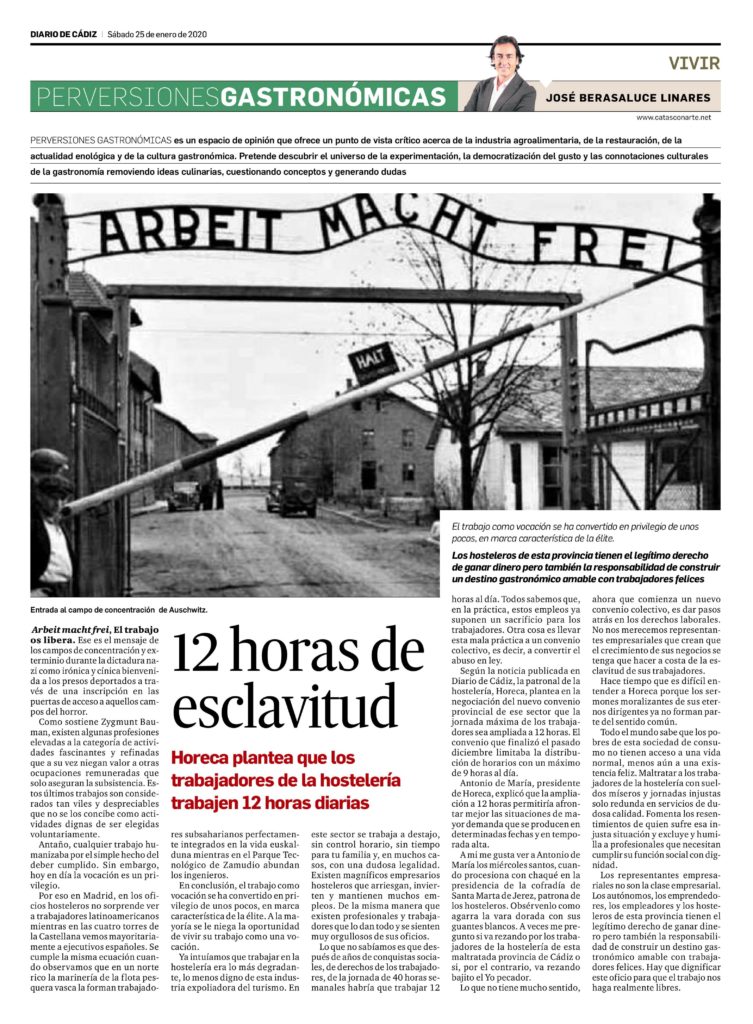 12 horas de esclavitud